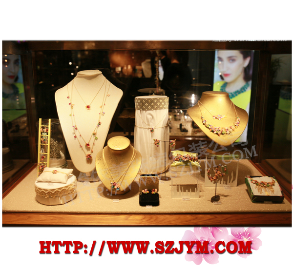 首飾托盤,珠寶托盤,高檔首飾陳列設計方案