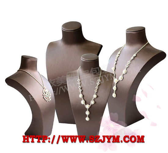 人身像SJ14,珠寶項鏈擺臺,高檔櫥窗擺臺,高檔項鏈展架,高檔吊墜展示架